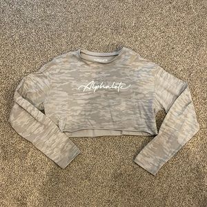 Alphalete Cropped Long Sleeve